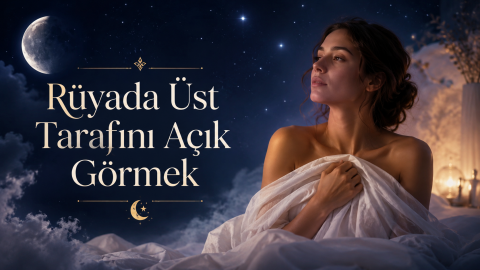 Rüyada Üst Tarafını Açık Görmek Ne Anlama Gelir?